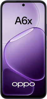 6.75" Смартфон OPPO A6x 6/256Gb,  NFC,  IPS,  120Гц,  6100мAч,  темно-фиолетовый