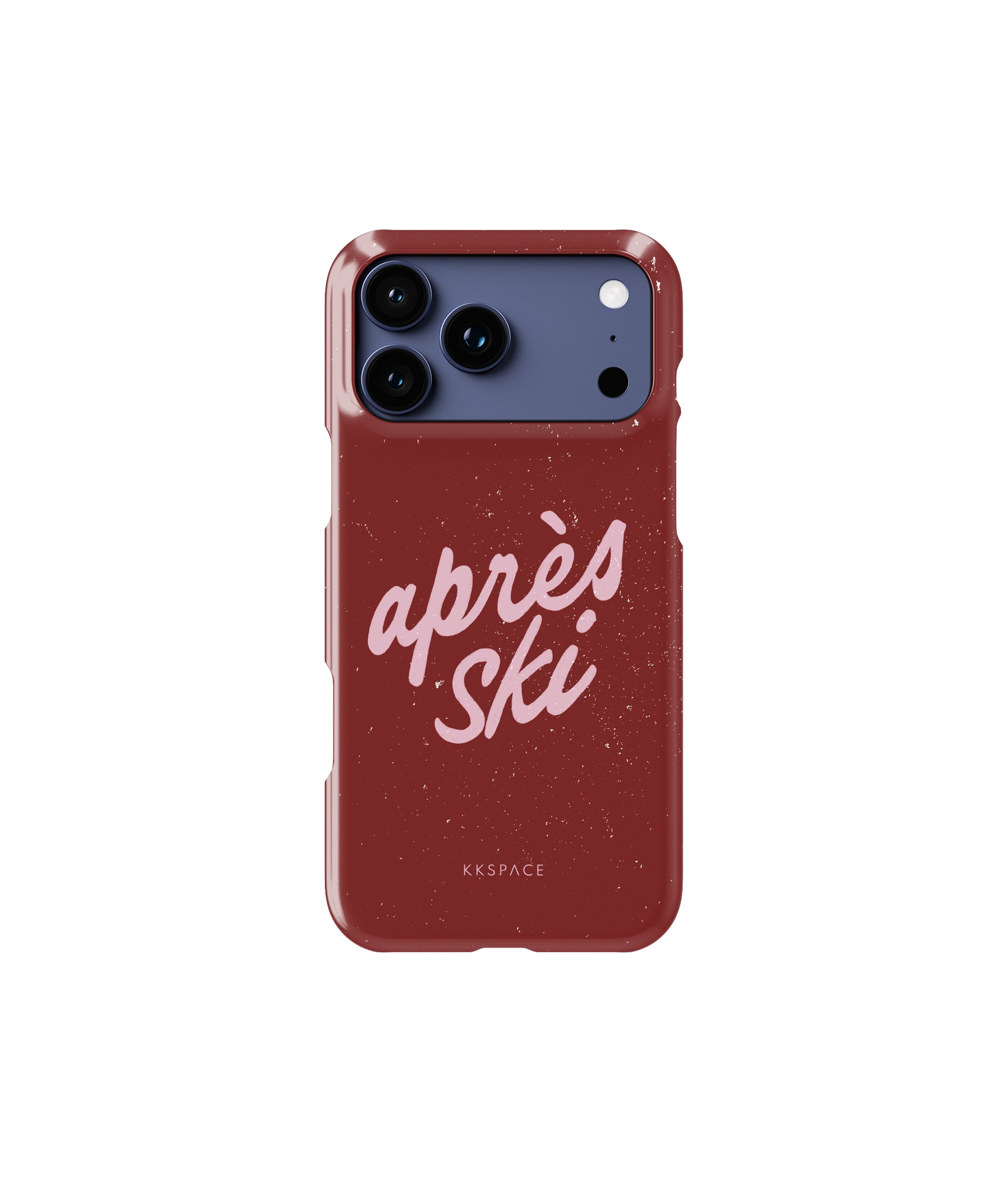 Чехол APRES SKI (бордовый) для iPhone