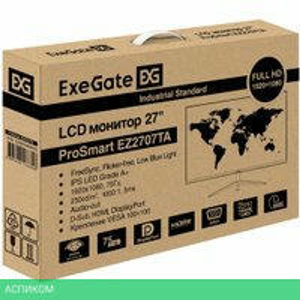 Монитор ExeGate ProSmart EZ2707TA EX297649RUS