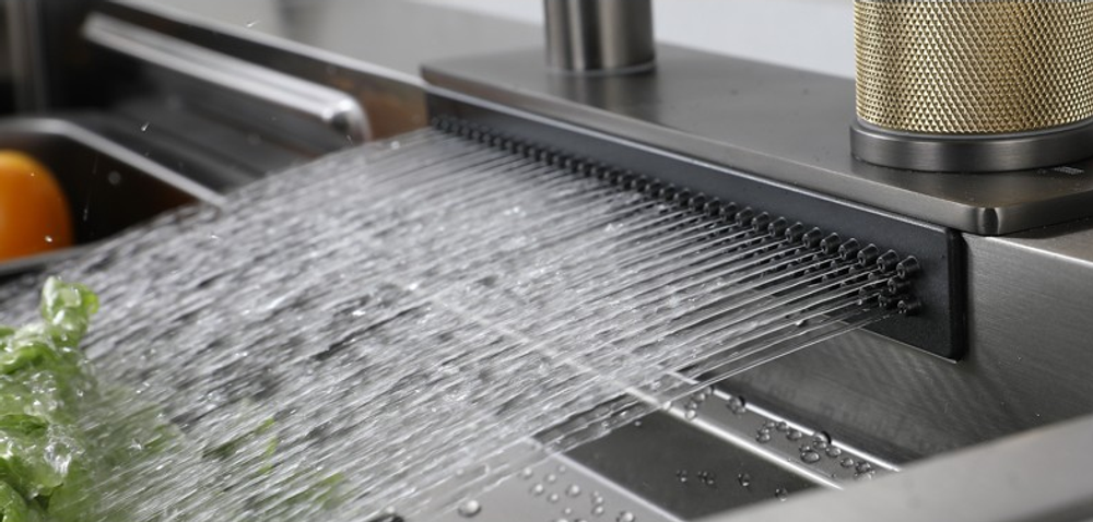 МОЙКА ОДИНАРНАЯ ИЗ НЕРЖ-Й СТАЛИ AVINA HM  7546BLT 3ММ ГРАФИТ СМЕС ДОСКА В КОМП.