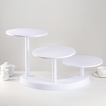 Подставка для кондитерских изделий, 3штуки d=27,5 см