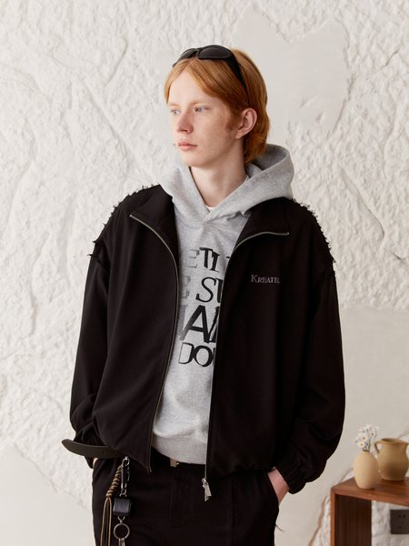 Куртка KREATE "Punk" Raw Edges Zip-Jacket