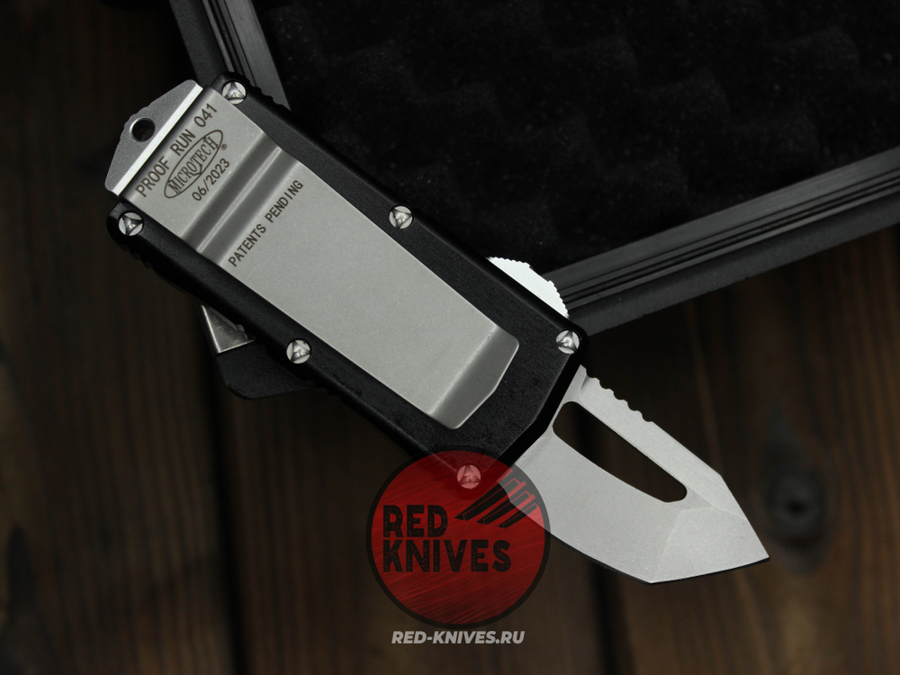 Нож Microtech Exocet T/E Memento Mori - танто клинок