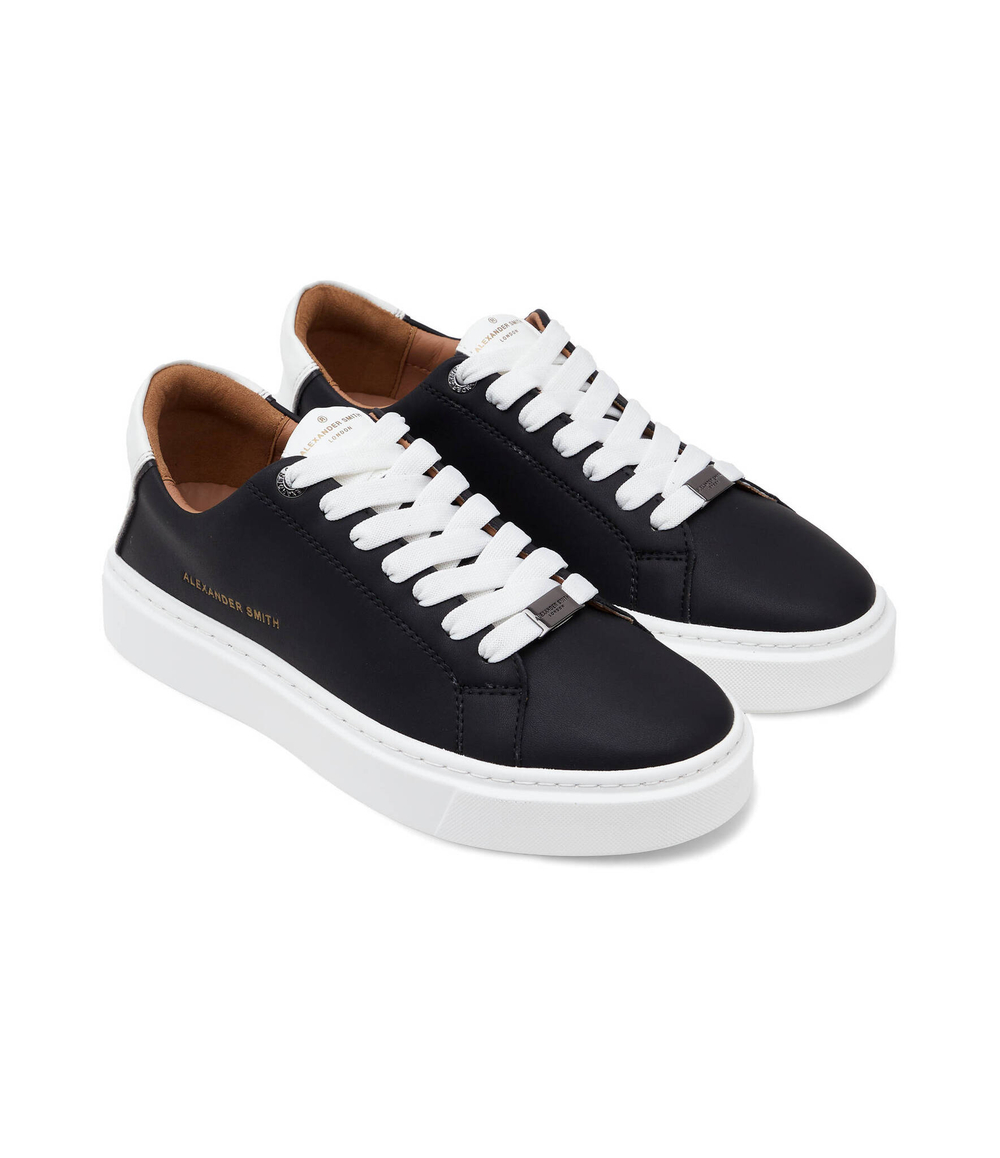 Кожаные кроссовки london Alexander Smith - черный(ALAZLDM9010)