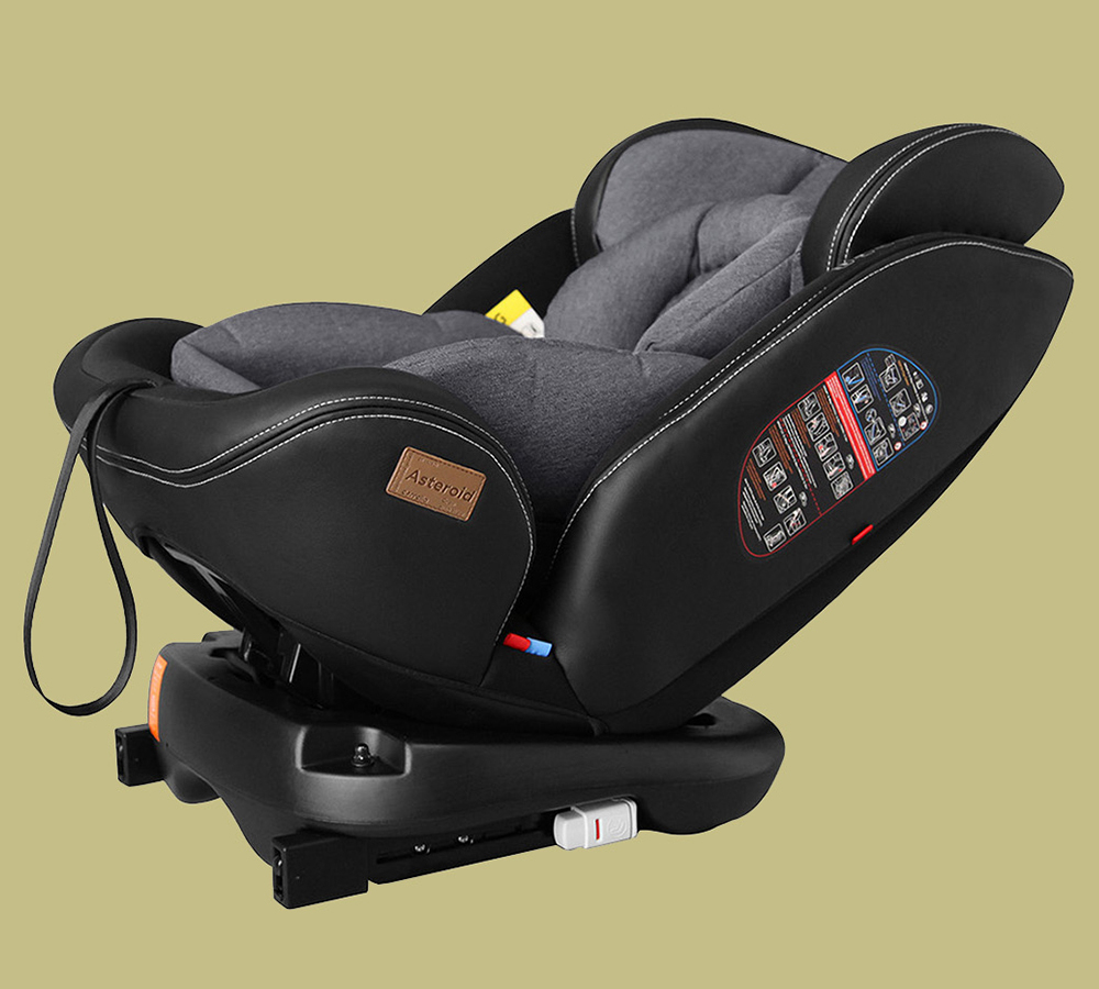 Детское автокресло Carrello Asteroid Magnet Grey 2024 (Isofix,  c поворотом на 360°.
