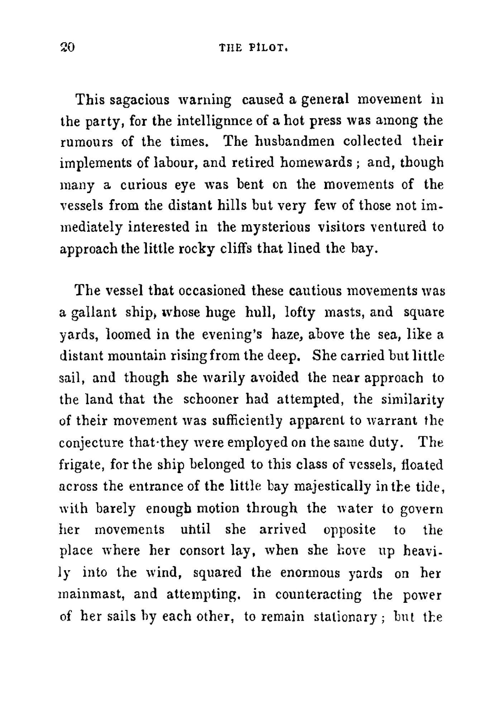 The pilot. Volume 1 | Cooper James Fenimore