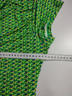 Блузка-туника Melvin с принтом 48 размер