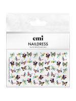 Naildress Slider Design №109 Яркие бабочки