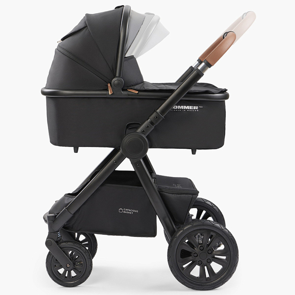 Детская коляска Happy Baby Mommer Pro Nova 2 в 1 black
