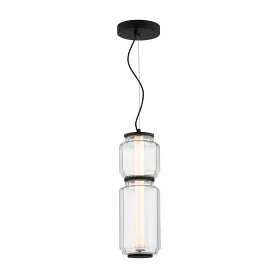 5409/20L HIGHTECH ODL_EX24 141 черный/прозрачный/металл/стекло/акрил Подвес LED 20W 3000K 1480Лм JAM