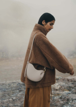 Сумка Polene Tonca EDITION CRAIE GRAINÉ