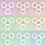 Citilux Паркер Смарт CL225A140E RGB Умная люстра Белая