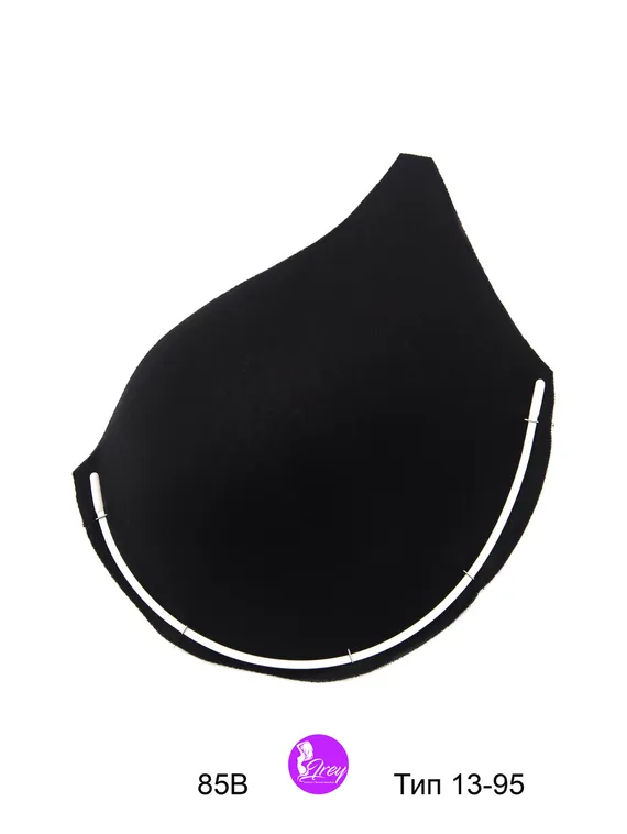 Чашки спейсер АМ-01, 85В-90А-80С-75D-70Е, серебристый пион