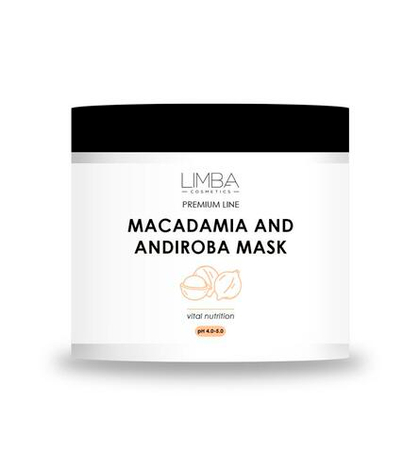 Limba Питательная маска для волос Macadamia and Andiroba mask , pH 4.0-5.0