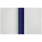 Папка архивная с мягким корешком для переплета "Форма 21", с гребешками, 4 отверстия, с 2 завязками, 50мм