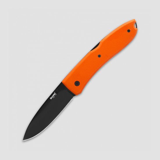 Складной нож Lion Steel "BIG OPERA" L/8810B OR c клинком из стали D2, рукоять G10