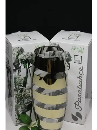 Ваза Флора " Золотая спираль"