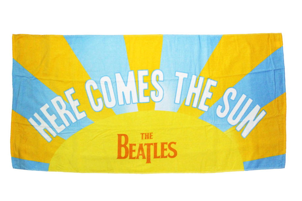 Полотенце пляжное The Beatles Here Comes The Sun (103)
