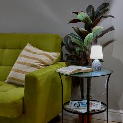 UML-B301 E14 DARK GREY Светильник настольный декоративный под лампу Е14. 40W. Механический выключатель. Темно-серый. ТМ Uniel