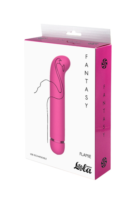 Перезаряжаемый вибратор Fantasy Raffi розовый