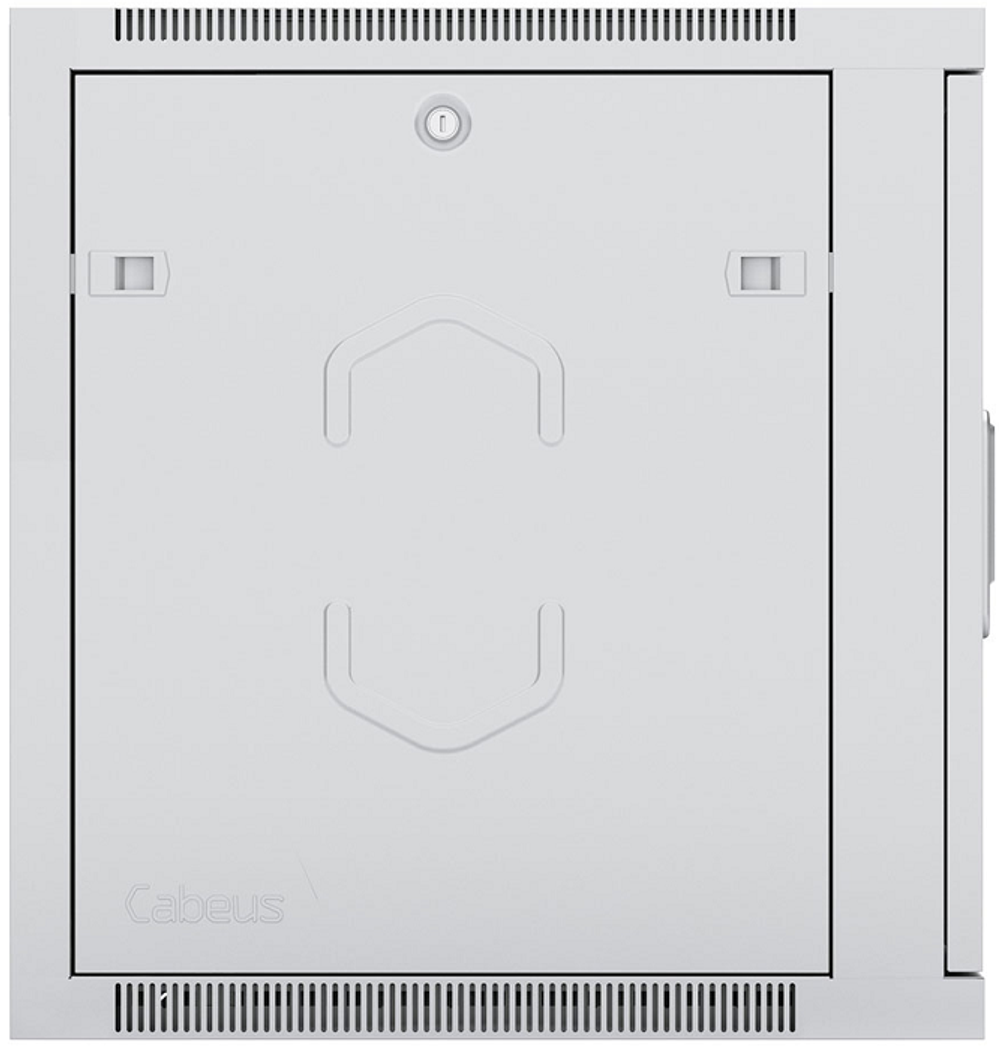 Шкаф настенный 19", 12U Cabeus SH-05F-12U60/45-R