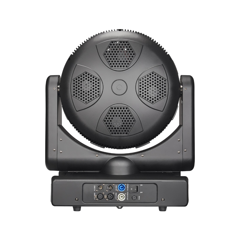 PL-W3740MAX — вращающаяся голова Wash 37×40 Вт RGBW с зумом 2°–60° IP65