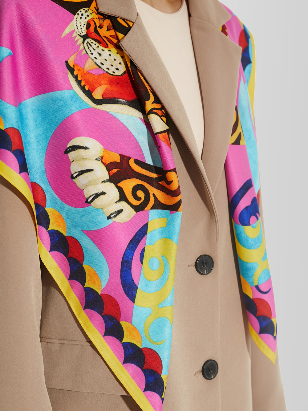 Платок «Амурские тигры»