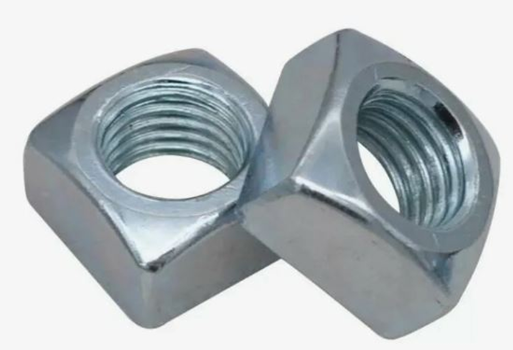 Гайка  8х1.25 крепления патрубков воздушного фильтра (квадратная) (уп25/50шт)