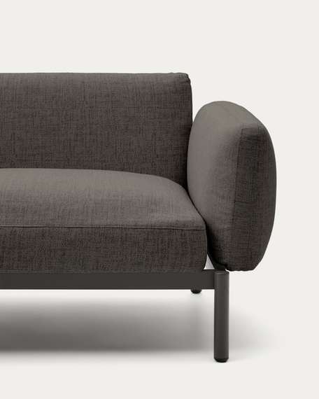 Sorells Уличный модульный 5-местный угловой диван серый