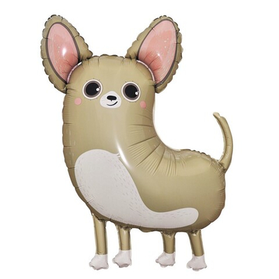 Фольгированный шар-фигура «Чихуахуа», 89 см