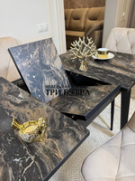 Кухонный раздвижной стол "Модерн" и 4 стула Ральф