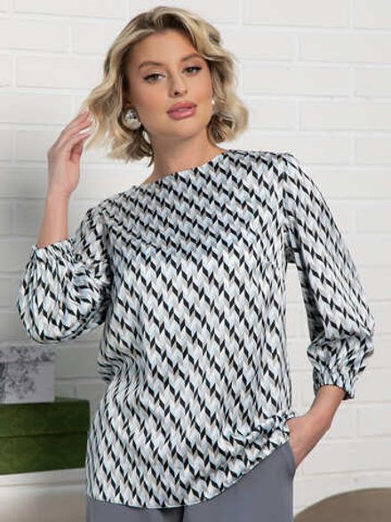 Блуза Прерия (голубая) Б15149-30М LT Collection