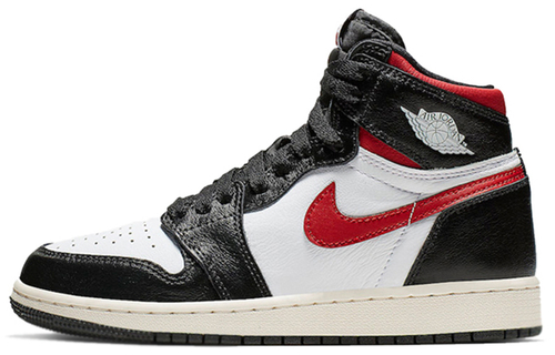 Jordan 1 Retro High Black Gym Red GS