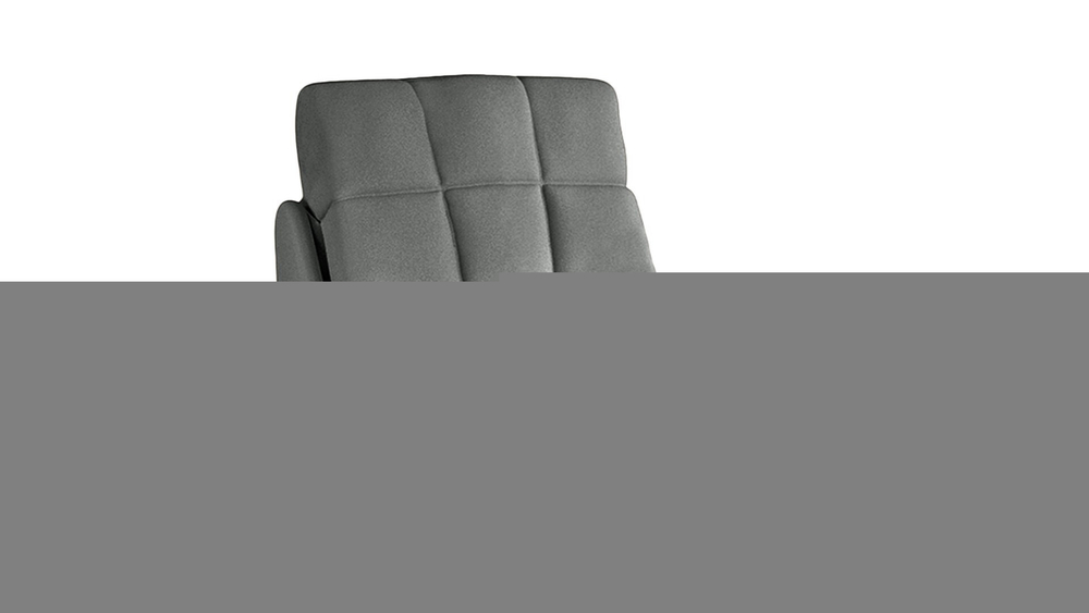 Кресло-кровать Истван Лайт Velutto 52 87*115*95 см, серый Велютто Аккордеон Фиеста