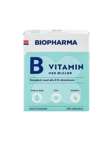 Комплекс витамины группы B Biopharma B Vitamin, 120 таблеток