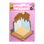 Наклейки для творчества - антистресс, 135*195 мм, "Десерты", MINI, 3D стикеры, 4 локации, 8 листов с наклейками, 10 шт/уп, пакет с европодвесом