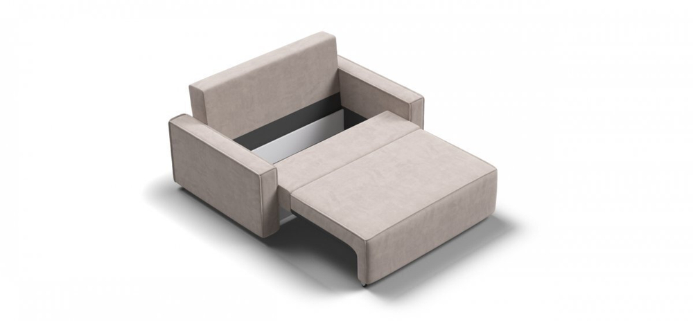 Диван Норд двухместный Велюр Монолит латте