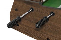 Игровой стол - футбол складной "Maccabi Mini" (121x61x81, венге, складной)