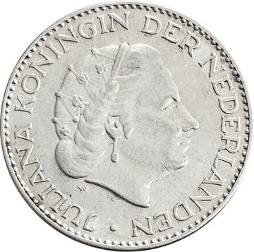 1 гульден 1955 Нидерланды