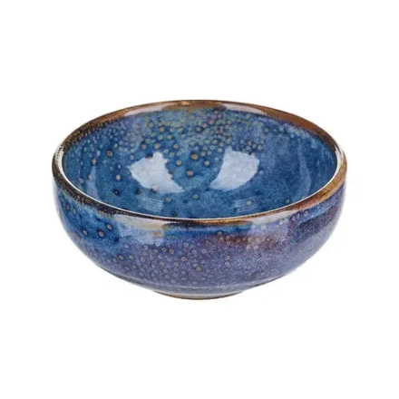 Салатник «Ирис»;фарфор;400мл;D=135,H=58мм;голуб. КИТАЙ