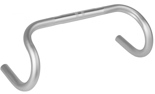 Руль 5-403929 RACING алюм. "баран" 23,8х25,4x425мм DR-A4-123BBT(ISO-R) серебристый ZOOM