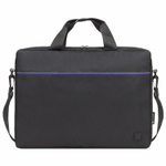 Сумка портфель BRAUBERG PRACTICAL с отделением для ноутбука 15 6" Blue line черная 29х40х7 см