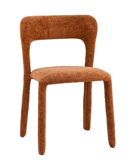 Стул обеденный Zuri терракотовый