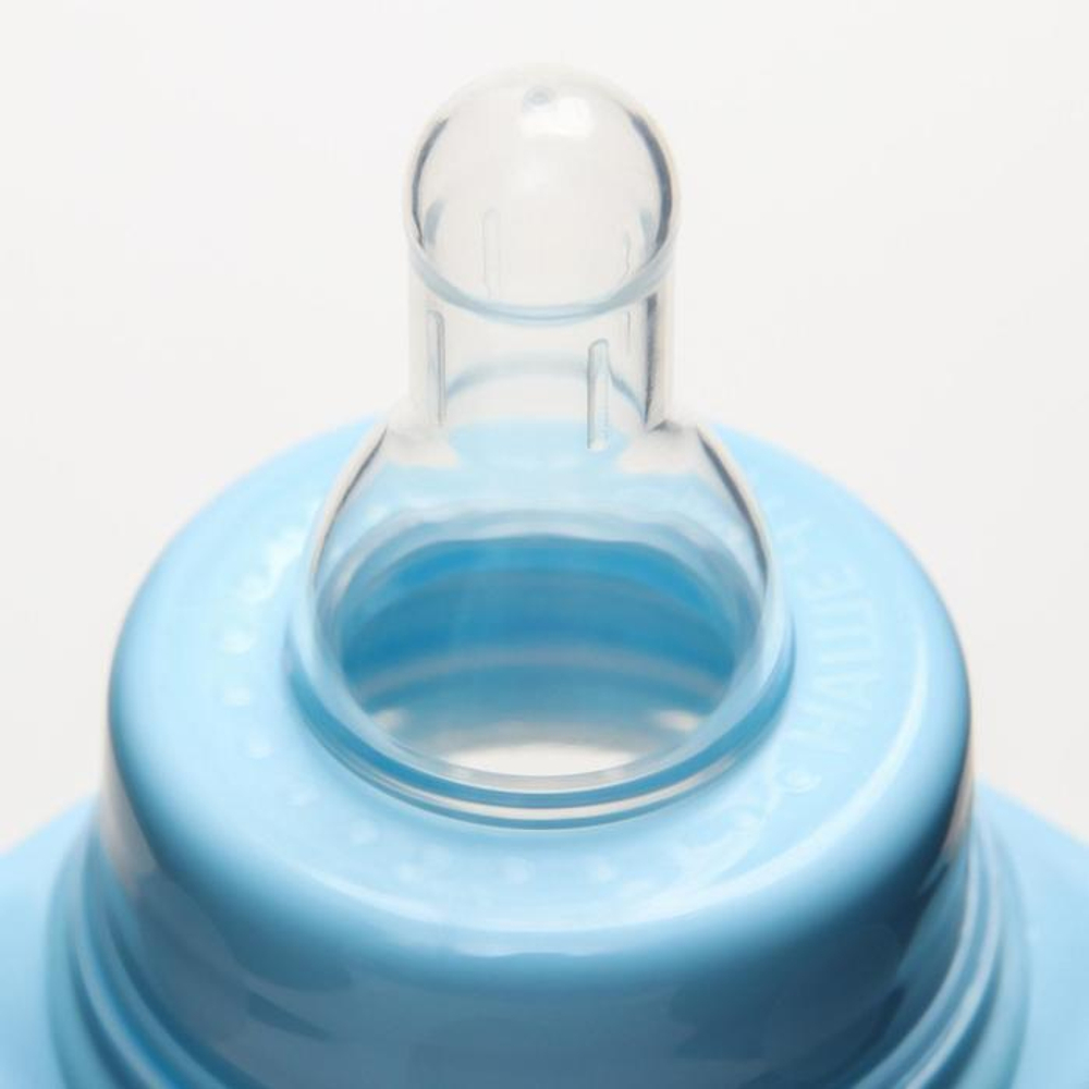 6851396 Бутылочка для кормления «Зимняя сказка» 150 мл цилиндр, с ручками