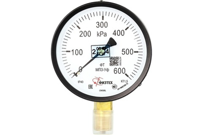 Манометр МП3-Уф 0-600 кПа кт.1,5 d.100 IP40 M20*1,5 РШ