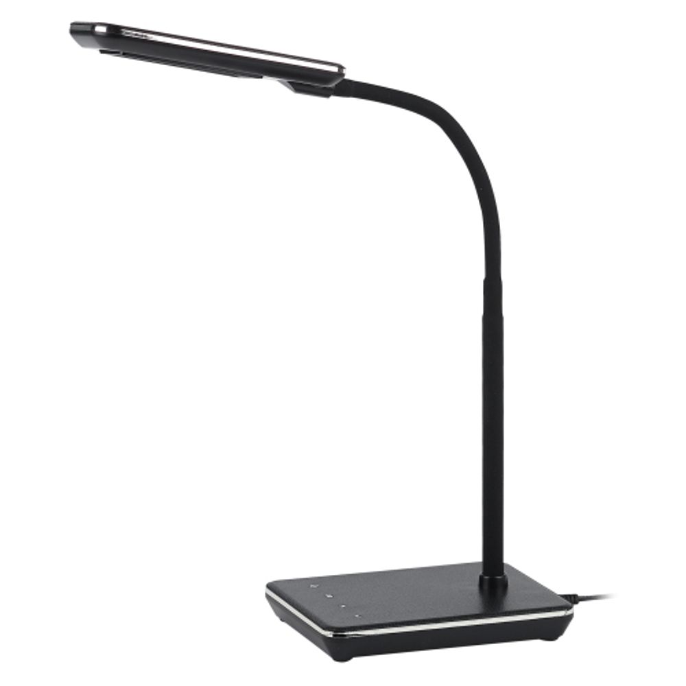 Настольный светильник ЭРА NLED-464-7W-BK светодиодный черный