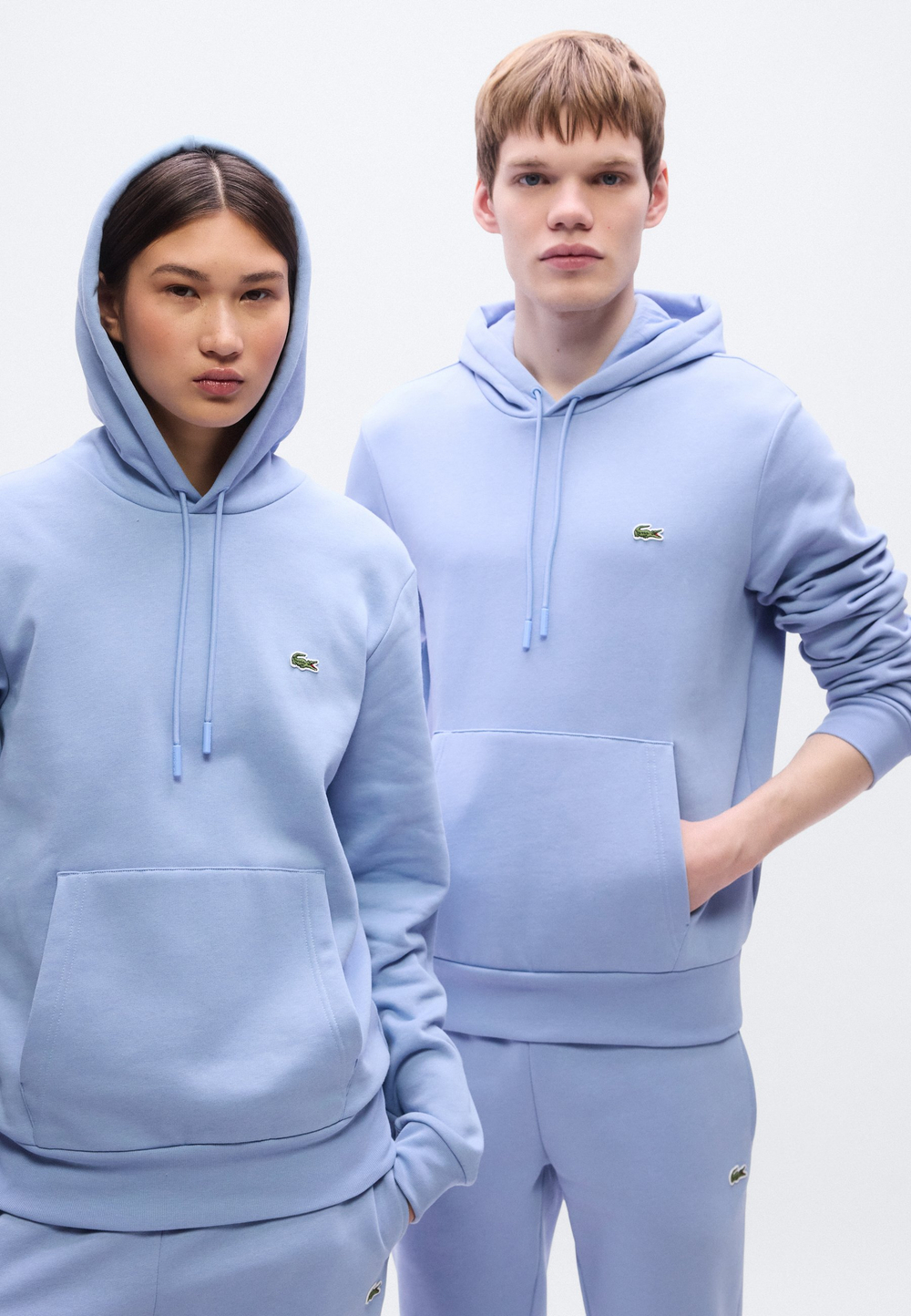 Lacoste UNISEX - Толстовка с капюшоном - Голубой (LA222S0D7-K11)