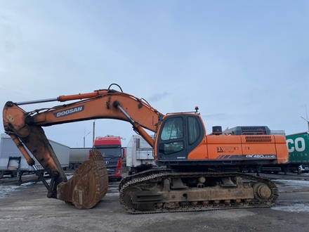 Doosan DX480* Экскаватор DX480LCA (Дизельный, 11,1 л, 323 л.с., АТ)