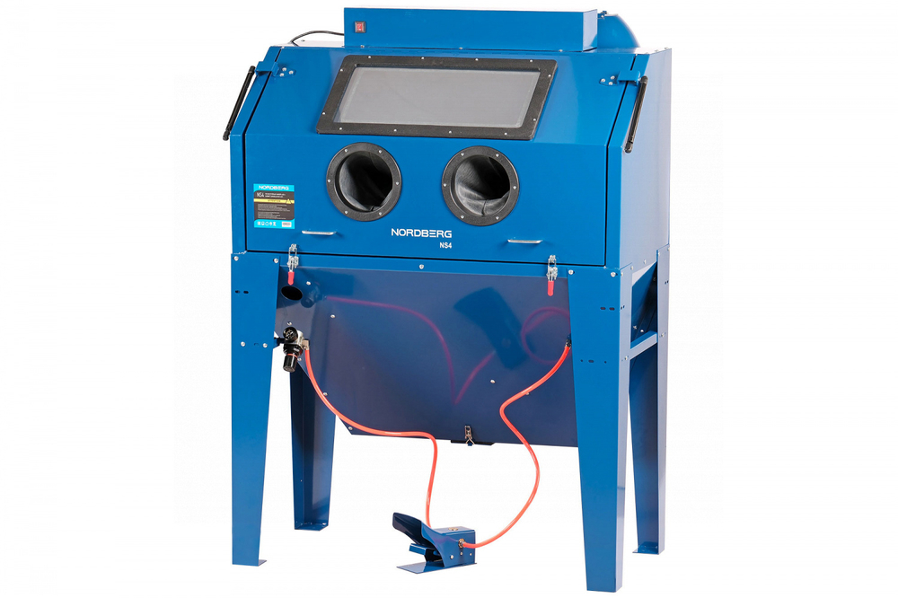 NORDBERG (NS4) Камера пескоструйная, фронтальная загрузка, 420 л