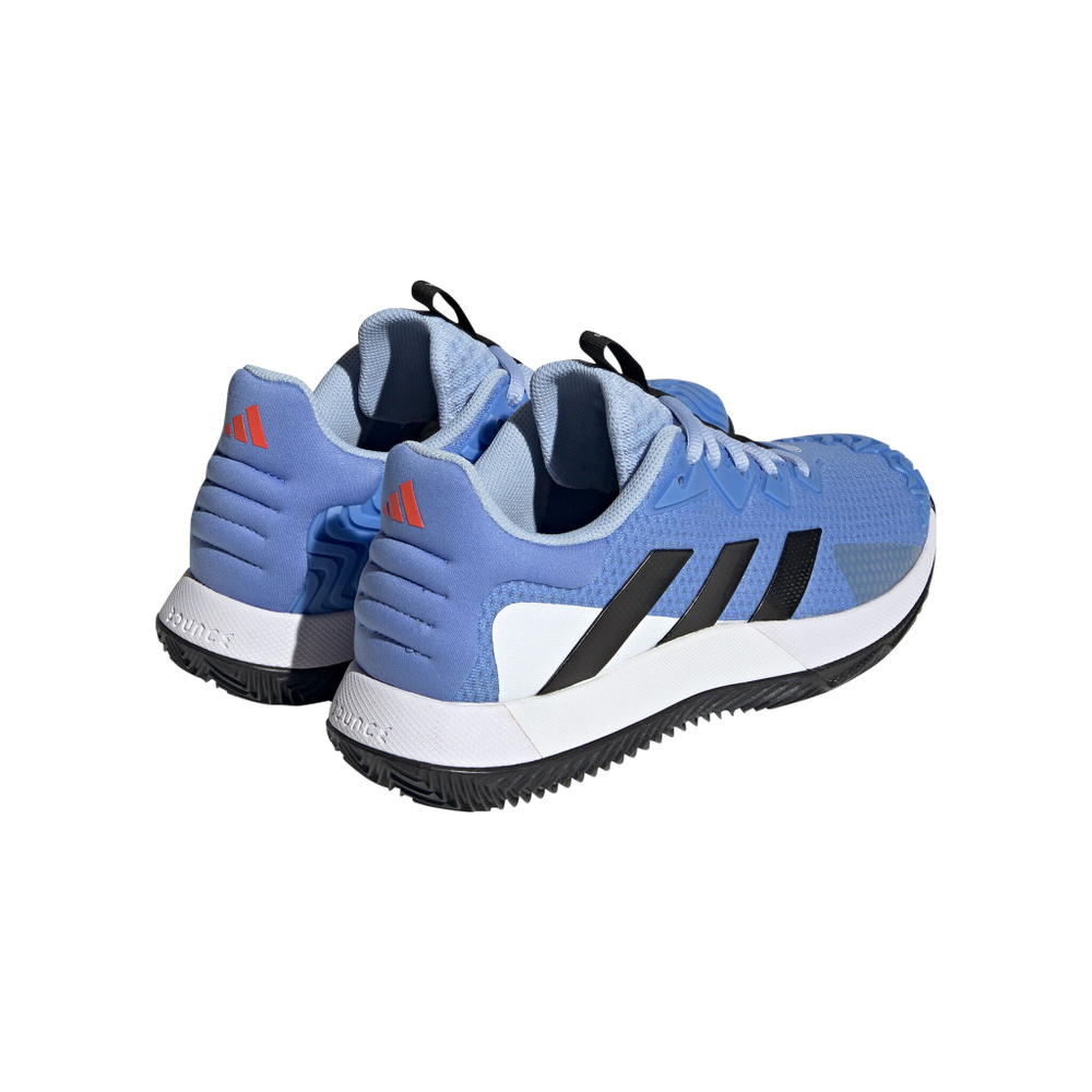 Мужские теннисные кроссовки adidas SoleMatch Control Clay Court Shoe Men - Light Blue, Black